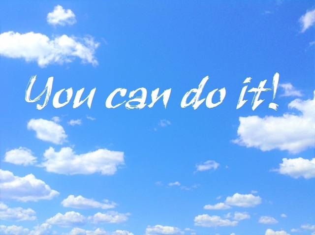 you can do itの文字列画像
